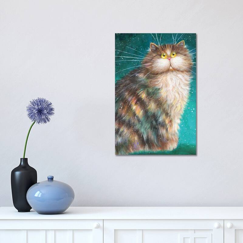 iCanvas "Minino" by Kim Haskins Canvas Print - 18x12x1.5