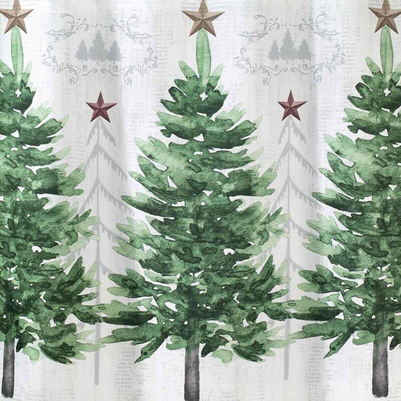 Avanti Linens Trees Shower Curtain