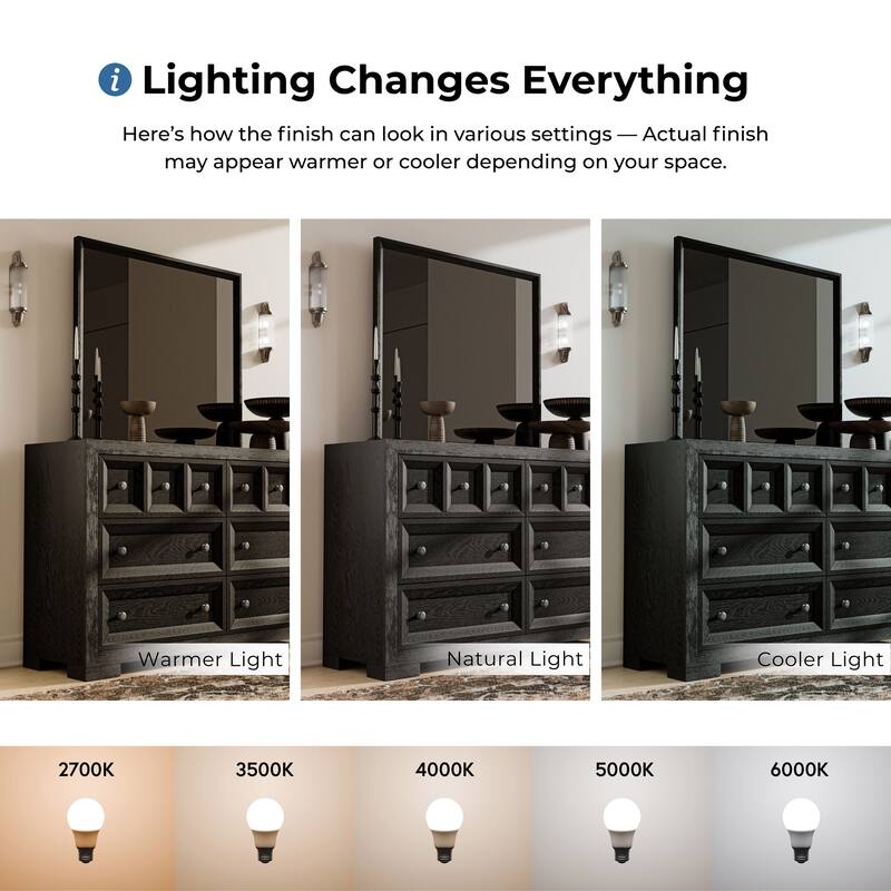 Furniture of America Durem II Modern Classic 5-Piece Solid Wood Panel Bedroom Set with 2-Drawer Oversized Nightstand