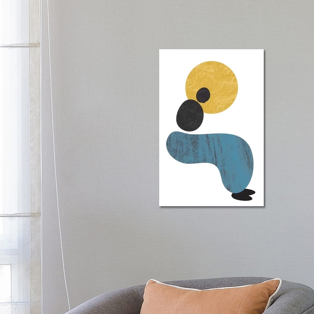 iCanvas "Abstract Lady" by Flatowl Canvas Print