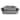 Gibson Home Rockaway 2 Piece Stoneware Nesting Bakeware Set in Grey - 2 Piece