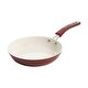 preview thumbnail 4 of 2, Kenmore Arlington Aluminum Ceramic Coated Nonstick Cookware Set in Red