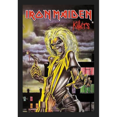 Iron Maiden Killers Framed Poster - 24 x 36 Inch