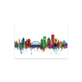 Poster Encadré Plakmount - A River View Rochester NY Par Michael Hagar - Canada