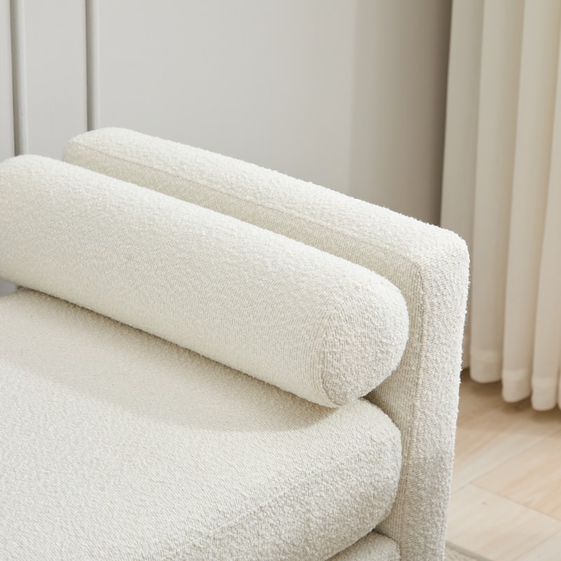66.34"W Elegant Upholstered Bench