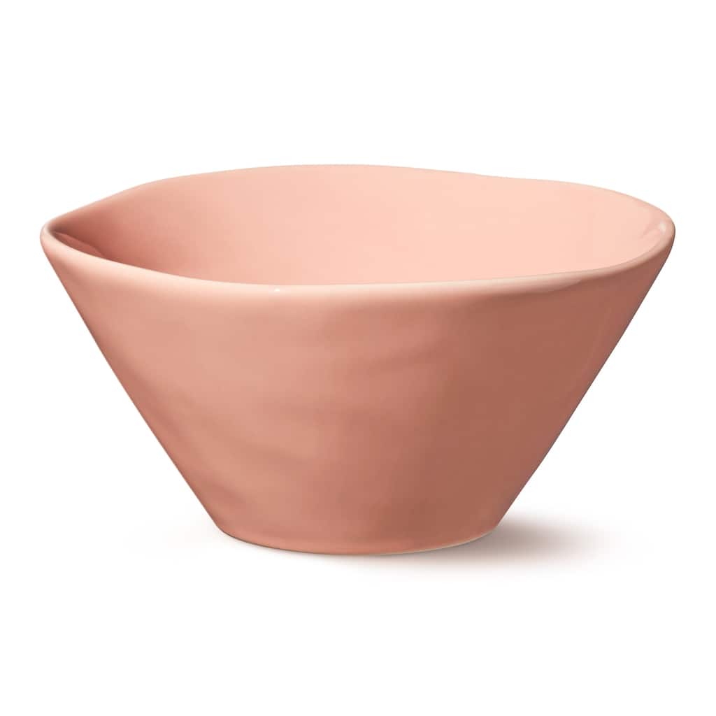 Certified International Desert Rose 6.25" Ice Cream/Dessert Bowls,Set of 4 - 6.25'' W x 6.25'' D x 3'' H