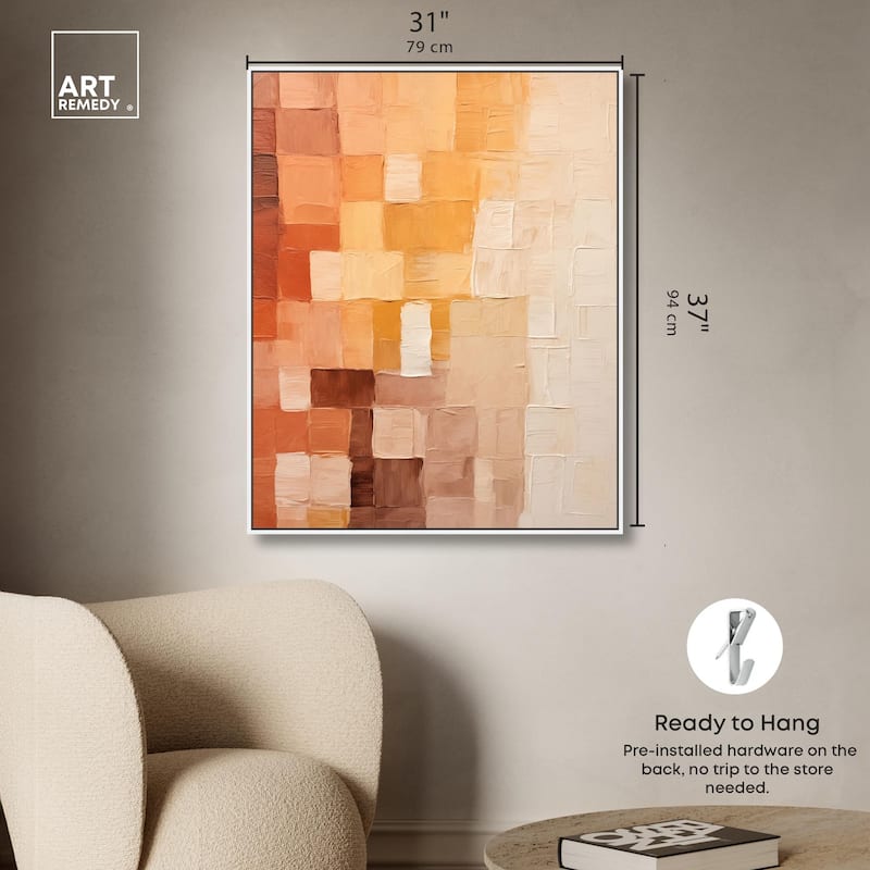 Umber Undertones Canvas by Art Remedy