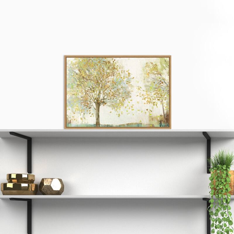 Canvas Art Framed 'Outdoor' by Allison Pearce 23 x 16-inch