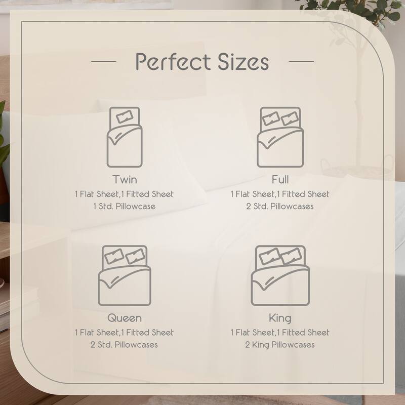 Vellux Solid Jersey Knit Sheet Set - Cotton Blend, Deep Pocket, Ultra Soft
