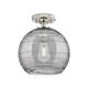 Option Polished Nickel / Light Smoke Deco Swirl