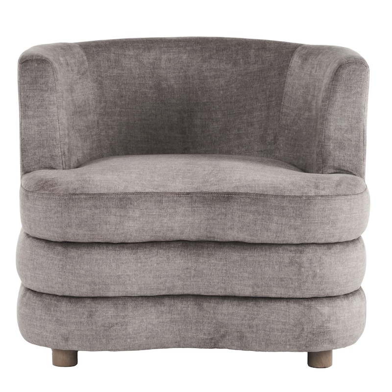 Contemporary Velvet Accent Chair