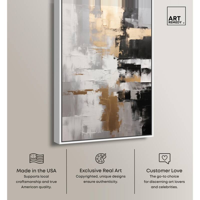 Nocturnal Alloy Canvas by Art Remedy