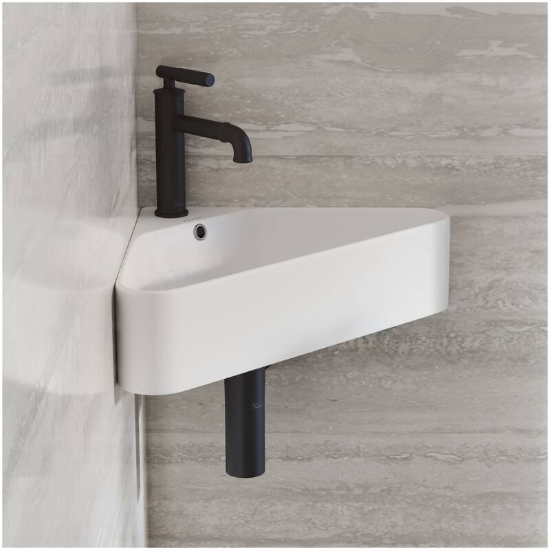 Swiss Madison SM-WS327 St. Tropez 22-1/16" Corner Ceramic Wall Mounted