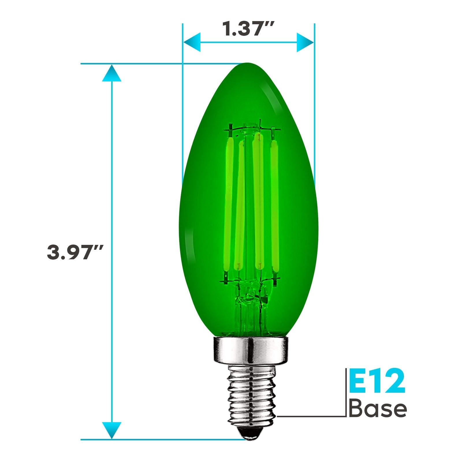 5w led candelabra bulb cheap
