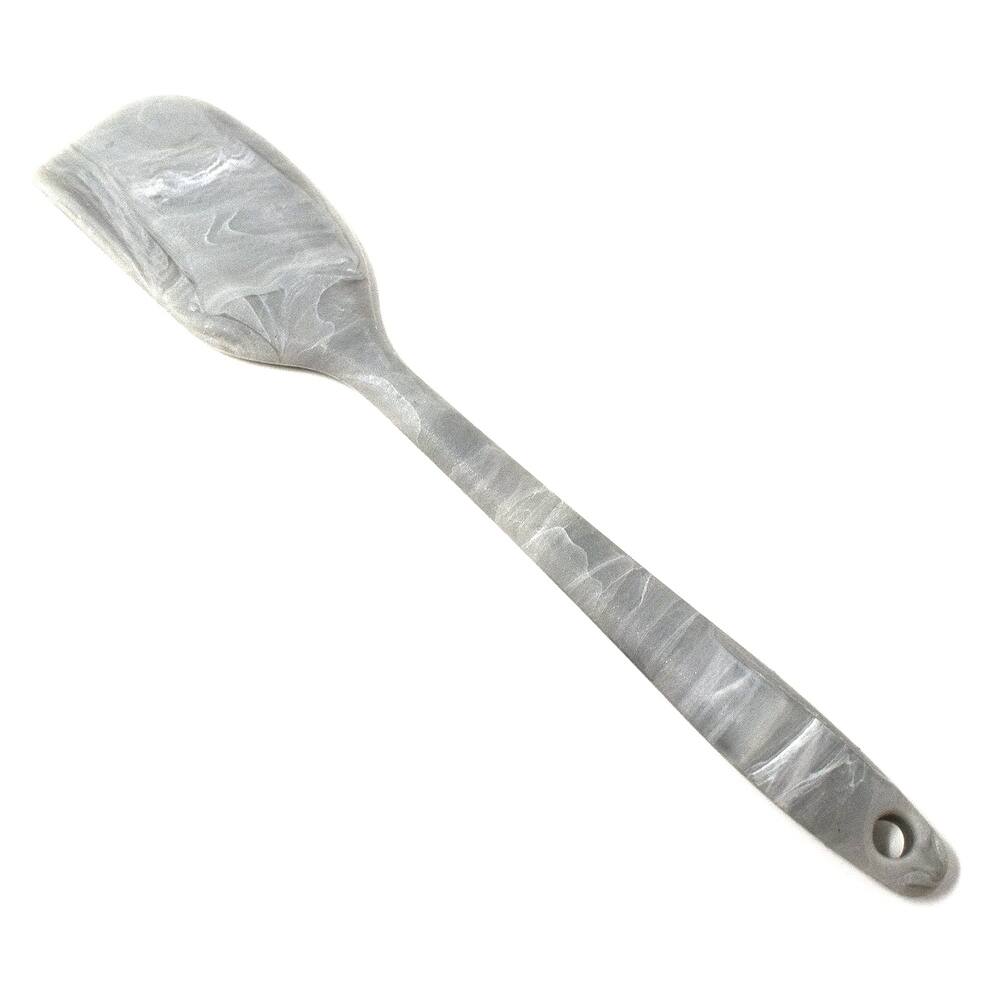 Norpro 8.25-inch Silicone Mini Spatula, Gray Marble Pattern