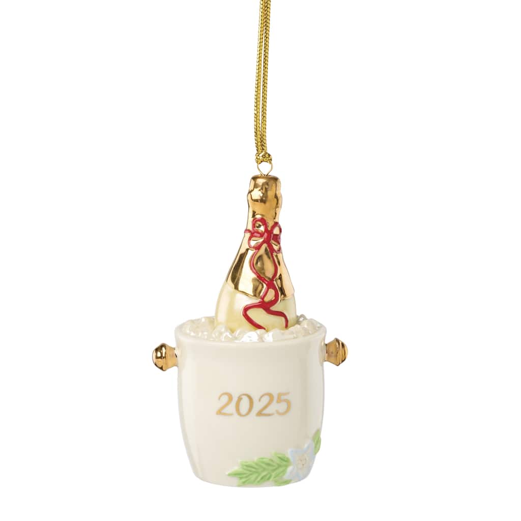 Lenox 2025 Champagne Bucket Ornament