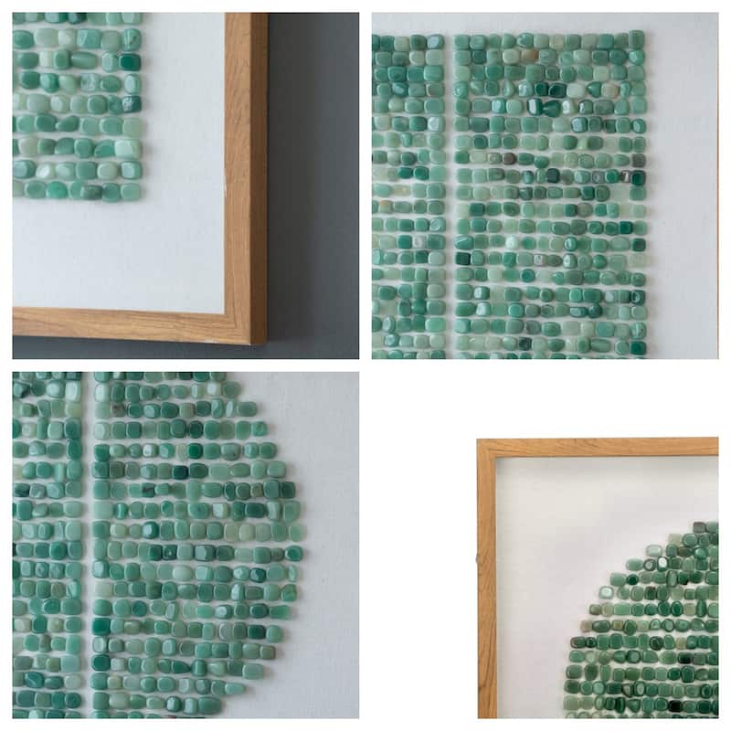 Stone Shadow Boxes Wall Art (Set of 2)