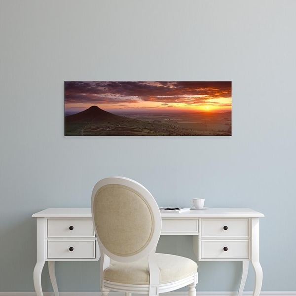 Easy Art Prints Panoramic Images's 'Roseberry Topping, North Yorkshire, Cleveland, England, United Kingdom' Canvas Art