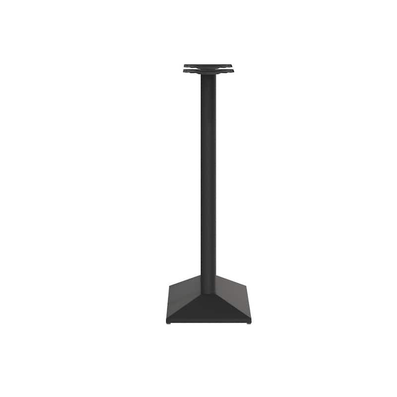 Commercial All Weather Double Table Base for up to 30" x 48" Tabletops - 15"D x 27"W x 30.5"H