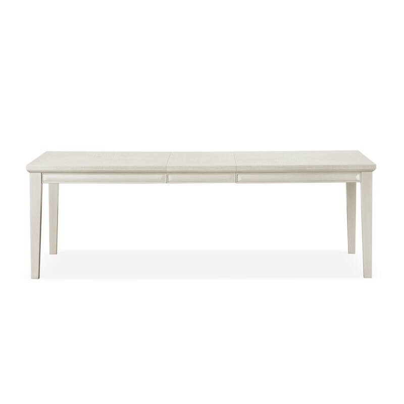 Furniture of America Chase Modern 90-inch Wood Extendable Dining Table with 18-inch Leaf