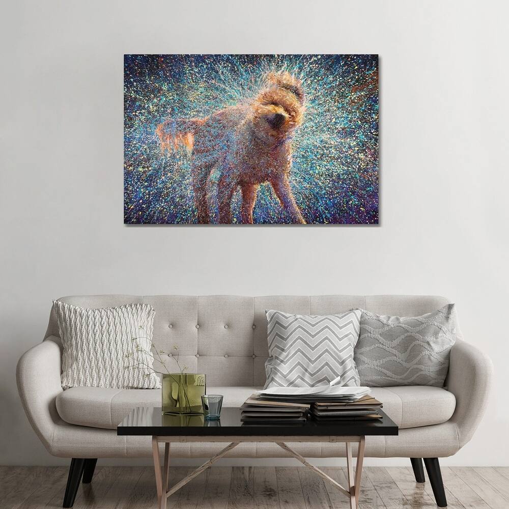 iCanvas "Canis Rufus" by Iris Scott Canvas Print