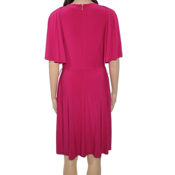 ralph lauren hot pink dress