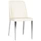 preview thumbnail 5 of 14, SAFAVIEH Baltic Metal Dining Chair Set of 2, Butter Cream, Modern - 22.5" x 17.8" x 34.8"