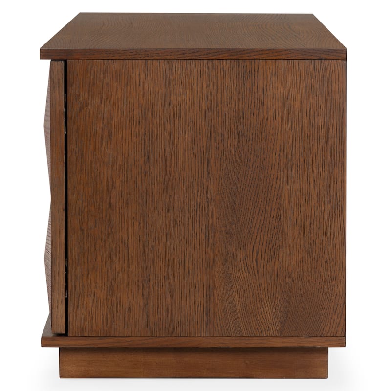 SAFAVIEH Couture Patty 4 Door Wood Media Stand - 63"W x 17"D x 19"H