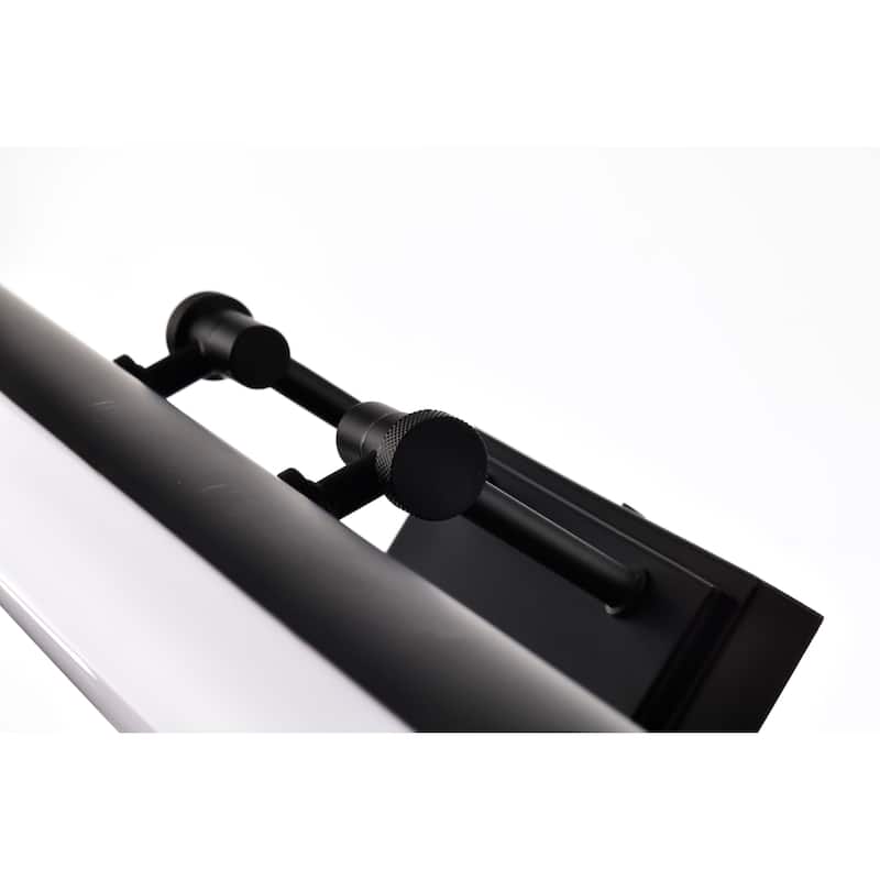 Cora 18 Inch LED Vanity 3 CCT Selectable Black Finish Acrylic Lens