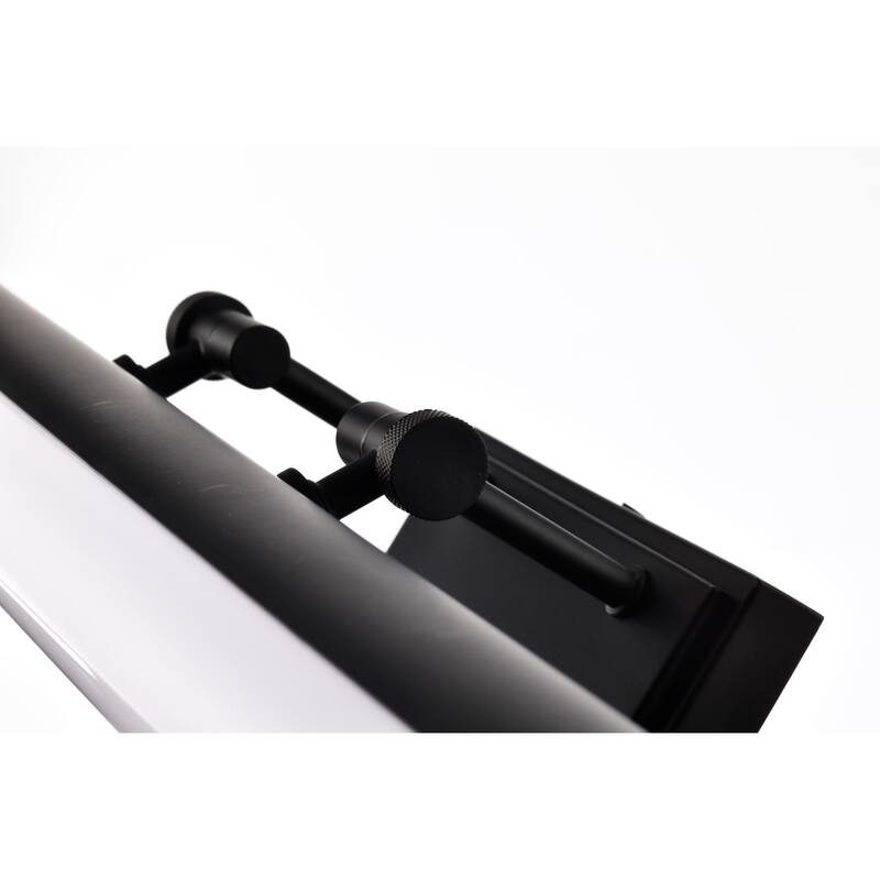 Cora 36 Inch LED Vanity 3 CCT Selectable Black Finish Acrylic Lens