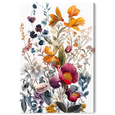 Iris Indigo II Canvas by Art Remedy, Gallery Wrapped