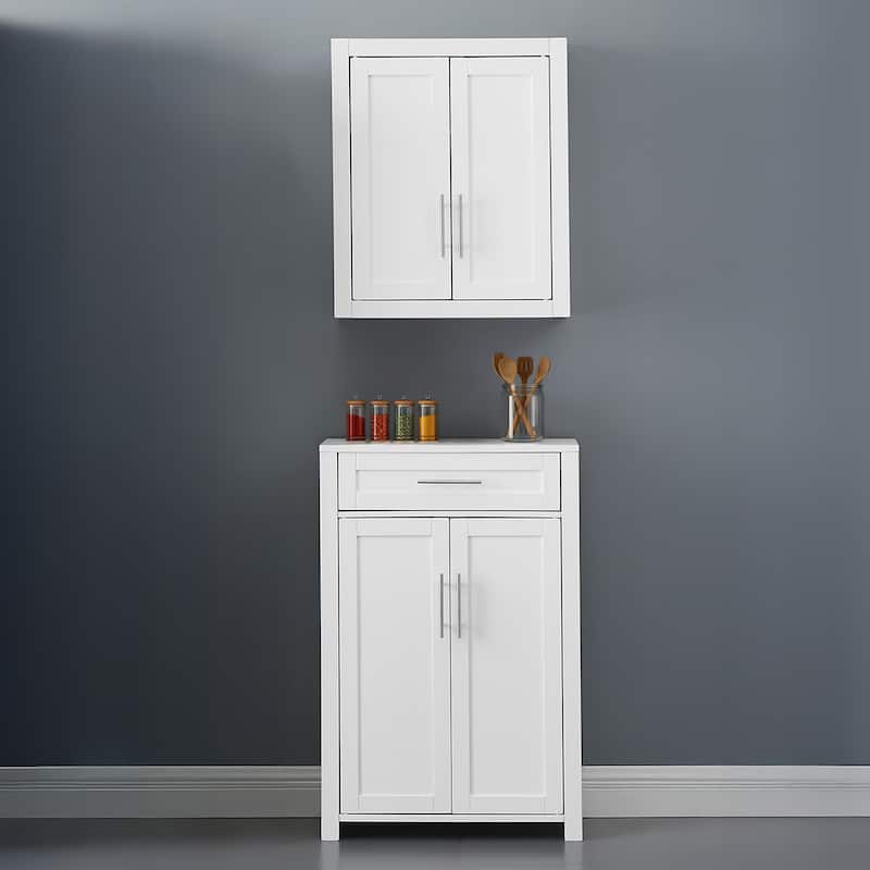 Crosley Savannah 2-Piece Kitchen Storage Pantry Set