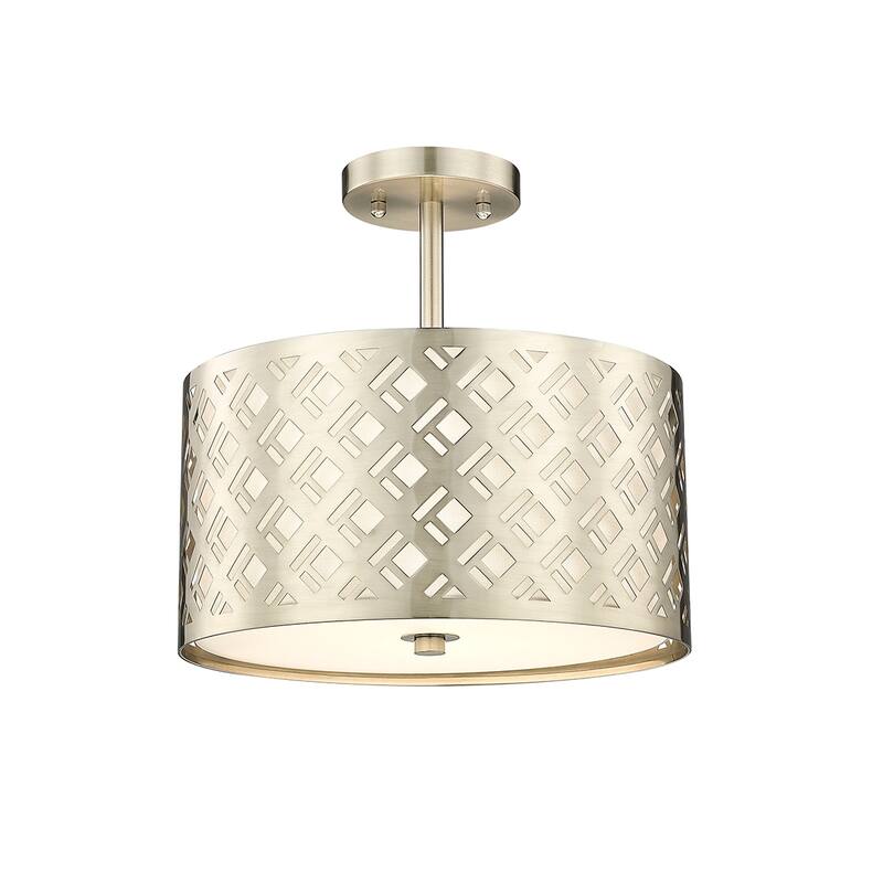 Millennium Lighting Gracelan 2 Light Semi-Flush Mount Ceiling Fixture