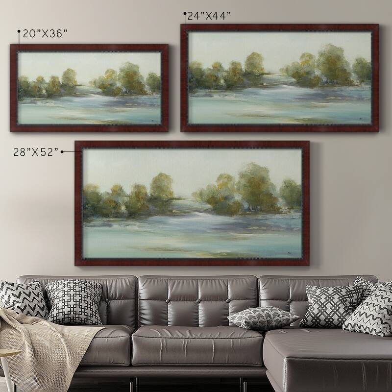 Soothing Scenery III Premium Framed Canvas- Ready to Hang