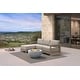 preview thumbnail 13 of 30, PURPLE LEAF Caesar L-Shaped Khaki Outdoor Couch with 9.6" Thick for Yard Porch Deck Patio Conversation Sets 3 Seats+1 Ottoman - L-shaped