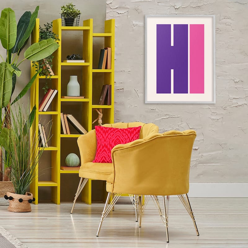 Stupell Hi Contemporary Typography Framed Giclee Art Design By House of Lulu