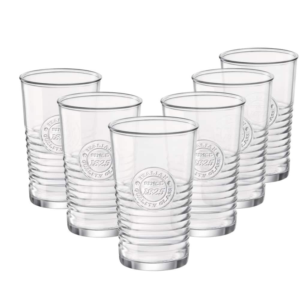 Bormioli Rocco Set of 6 Officina1825 Cooler Glasses