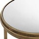 preview thumbnail 6 of 4, Porch & Den Iron and Glass Nesting Tables by David Frisch (Set of 2)