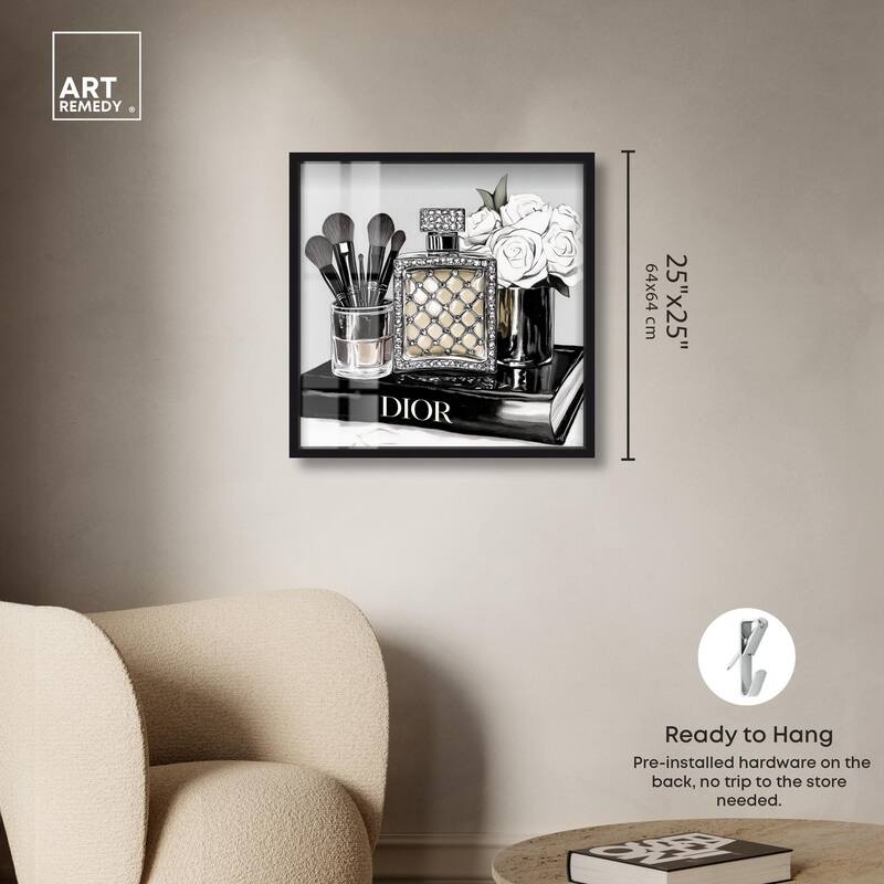 Classy Ink Glam Setup Shadowbox by Art Remedy