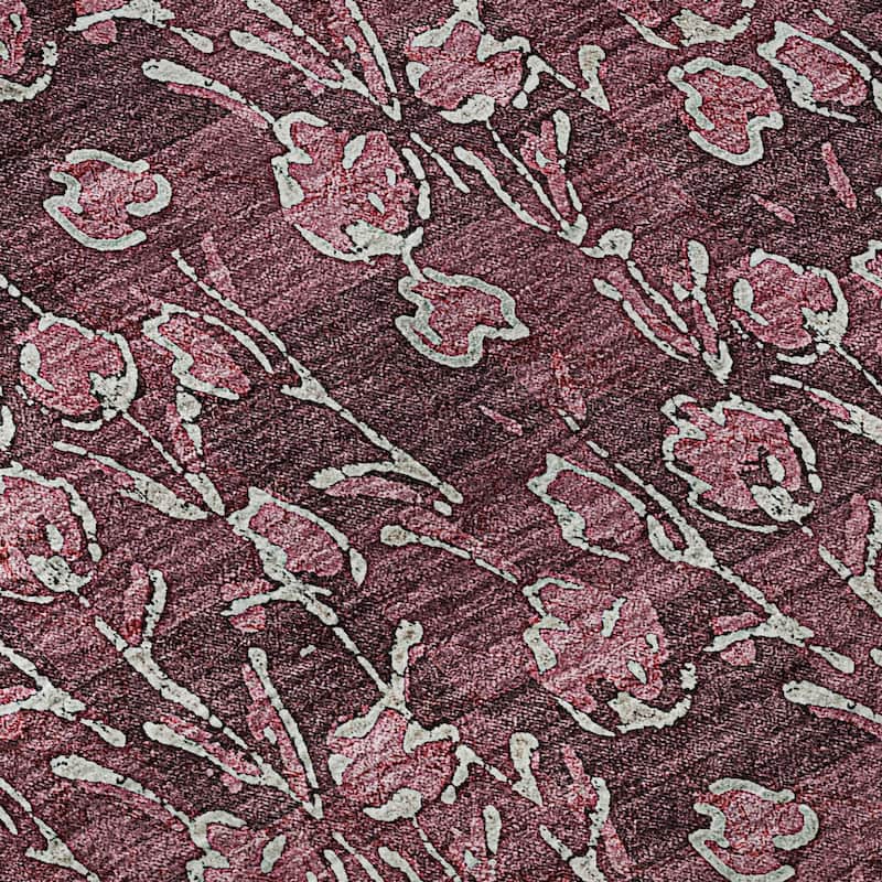 Premium Washable Super Soft Floral Contemporary Mayfield Rug