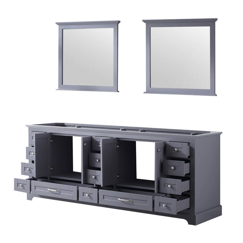 Dukes Bath Vanity No Top and Mirror
