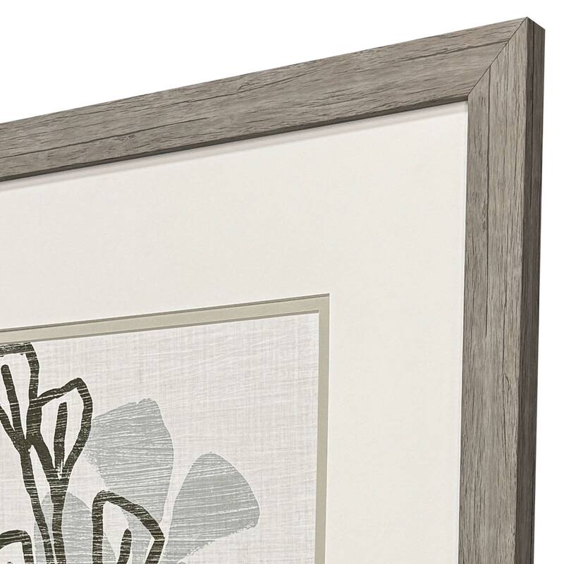 Paragon Coral Blockprint II Framed Art