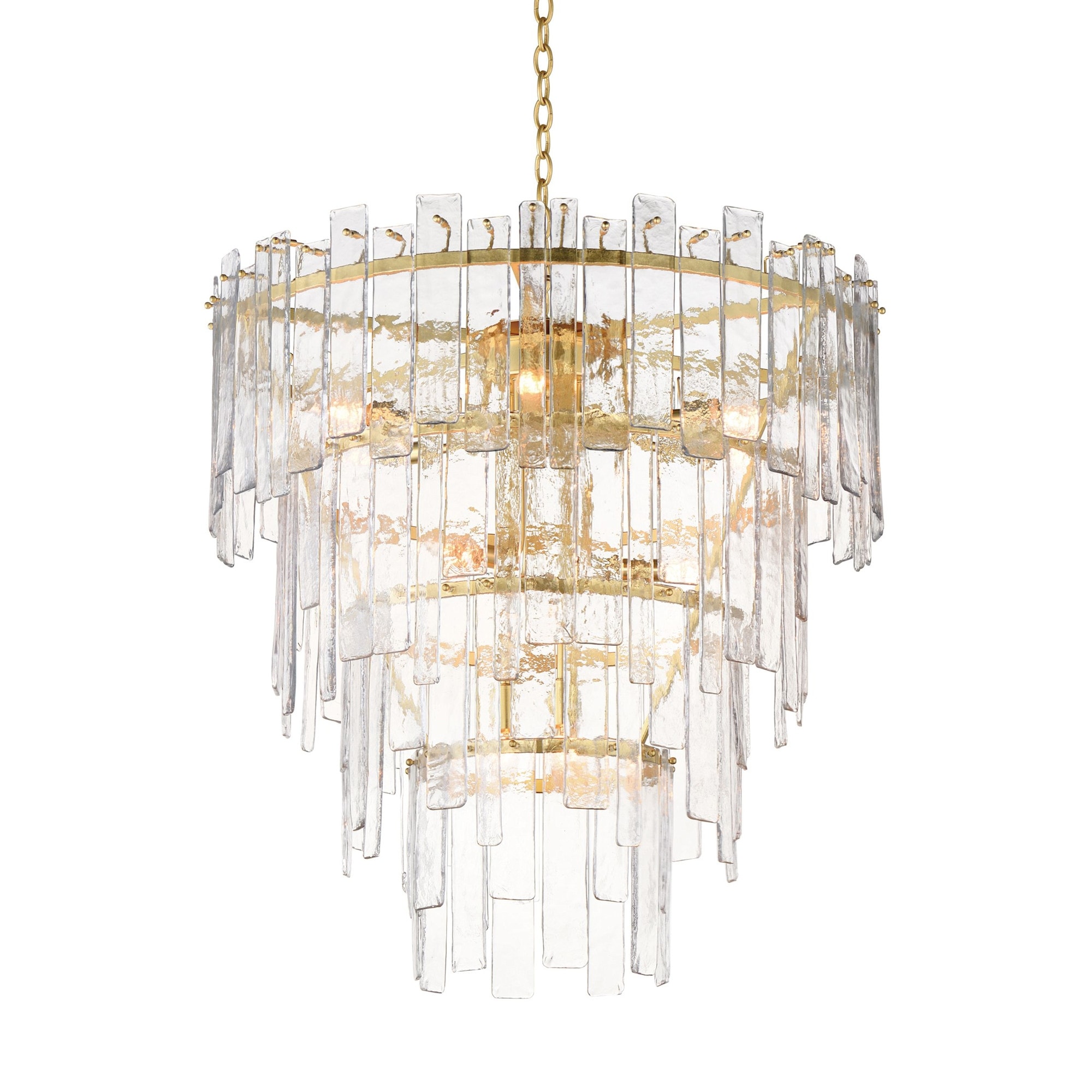 Maxim 21837AG Warren 12 Light 30" Wide Pendant
