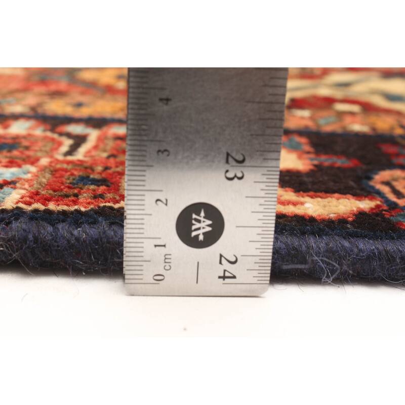 ECARPETGALLERY Hand-knotted Anadol Red Wool Rug - 4'0 x 6'11