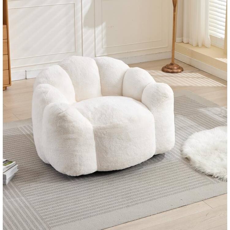Portable Compression Sofa Bean Bag Chair with Pull Ring, Easy to Move, No Assembly Required, Suitable for Living Room, Bedroom,