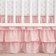 preview thumbnail 4 of 3, Willow 5-Piece Nursery Crib Bedding Set - Pink - Levtex Baby