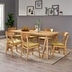 preview thumbnail 5 of 58, Idalia Mid-Century Modern 7 Piece Dining Set by Christopher Knight Home