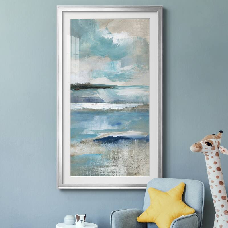 Distant Drama I Premium Framed Print - Ready to Hang