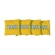 preview thumbnail 1 of 1, Siena College Saints Yellow Cornhole Bags All-Weather Resin Filled