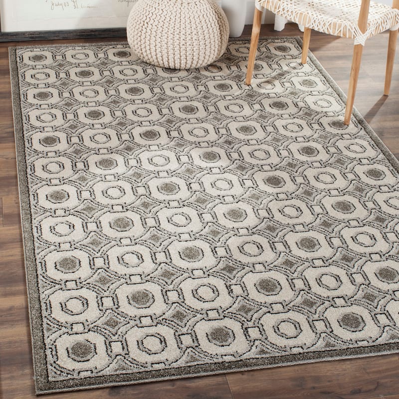 SAFAVIEH Amherst Seena Modern Rug - 5'3" x 8' - Ivory/Grey